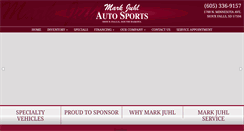 Desktop Screenshot of markjuhlauto.com